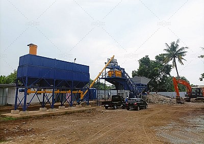 portable concrete plant